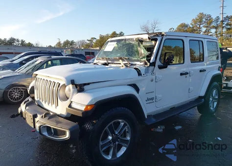 2022 Jeep Wrangler Unlimited Sahara 4X4 from USA, damaged, VIN 1C4HJXEG1NW104435